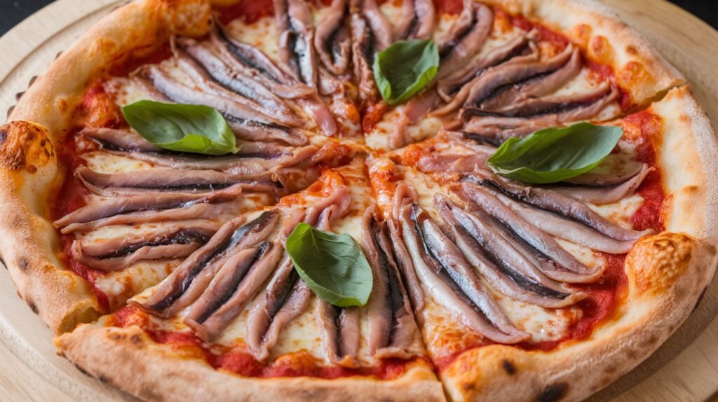 Anchovies on Pizza