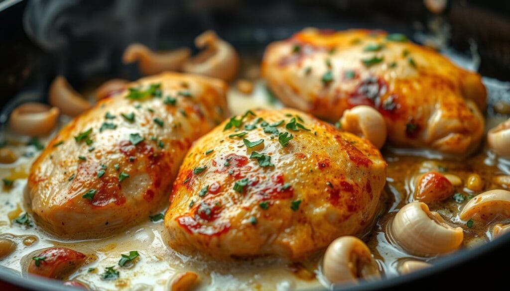 Cheesy Garlic Chicken Wraps 3 Cheesy Garlic Chicken Wraps