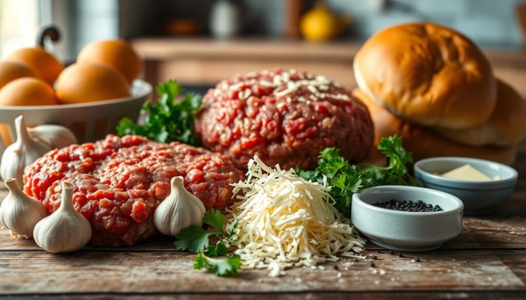 Garlic Parmesan Cheeseburger Bombs Recipe 3 Garlic Parmesan Cheeseburger Bombs Recipe