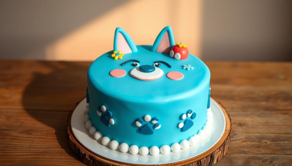 simple bluey cake 3 simple bluey cake