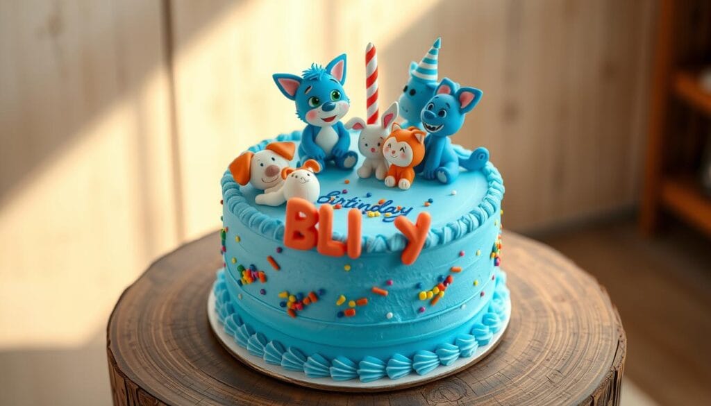 simple bluey cake 4 simple bluey cake